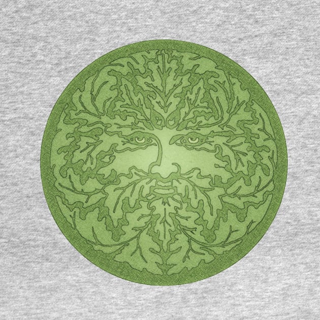 Greenman Of The Forest by LittleBunnySunshine